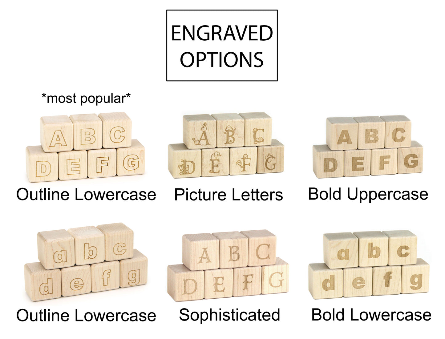 28 pc. Alphabet Blocks Baby Shower Activity Kit