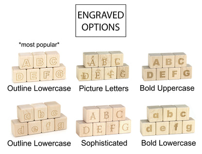 28 pc. Alphabet Blocks Baby Shower Activity Kit