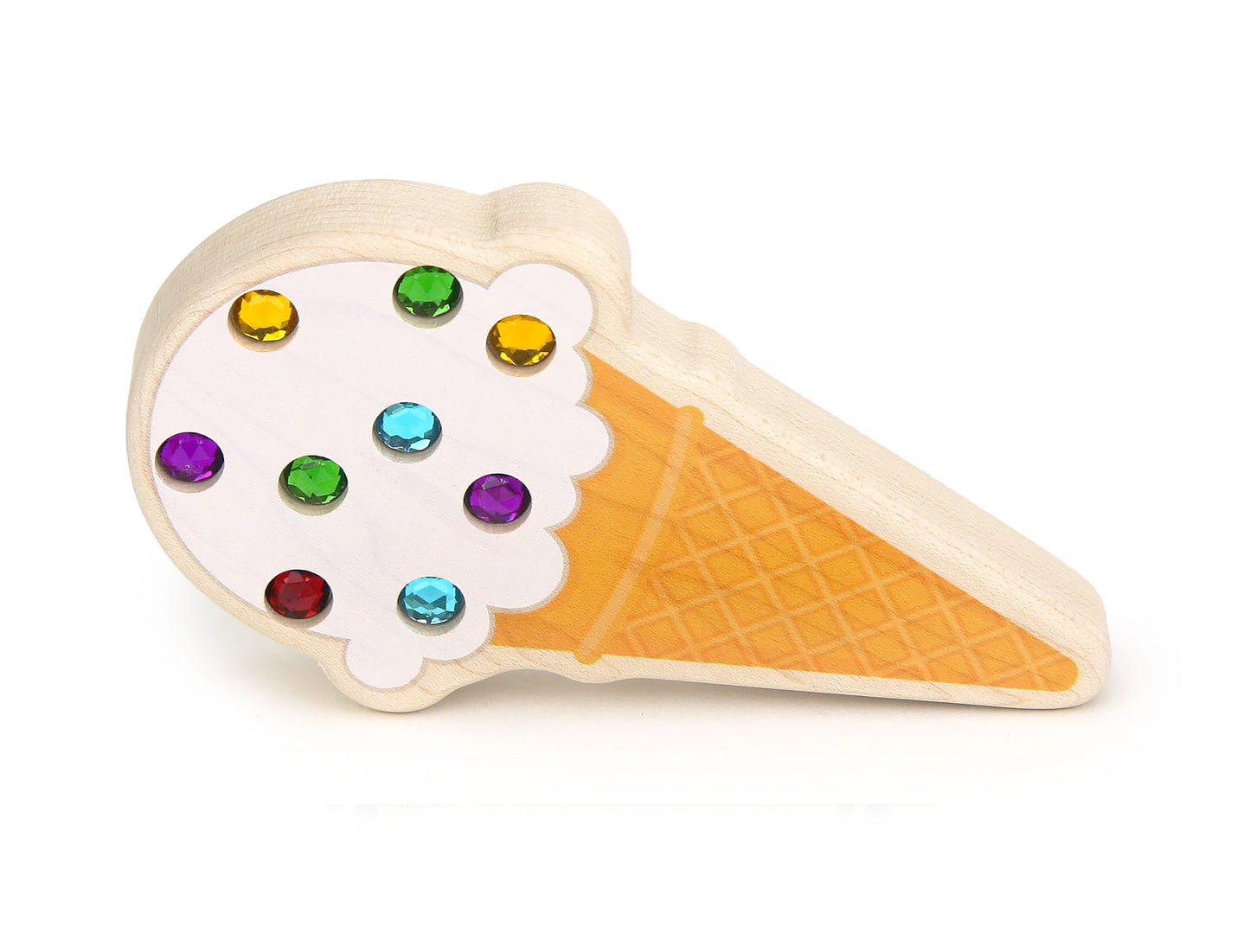 LIMITED! Ice Cream Cone - Food Shape Gem Block