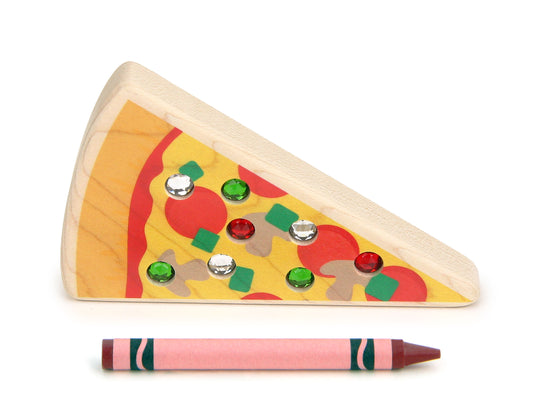 LIMITED! Pizza - Food Shape Gem Block