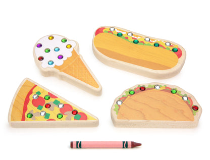 LIMITED! Hot Dog - Food Shape Gem Block