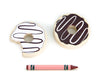 LIMITED! Frosted Donuts 2 pc. Block Set
