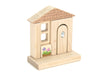 LIMITED! Garden Potting Shed Maple Building Block Set