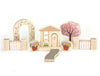 LIMITED! Garden Potting Shed Maple Building Block Set