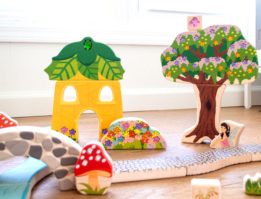 Squash Faerie House Building Block Set