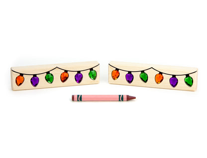 LIMITED! Halloween Lights 2 pc. Gem Block Set
