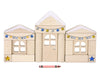 LIMITED! Hanukkah House 22 pc. Maple Building Block Set