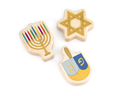 LIMITED! Hanukkah 3 pc. Shape Block Set