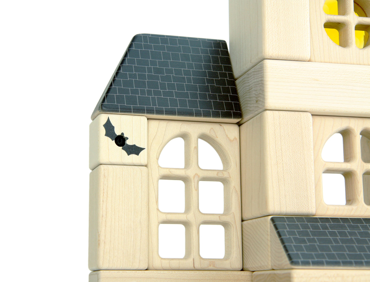 LIMITED! Haunted Mansion 35 pc. Maple Building Block Set