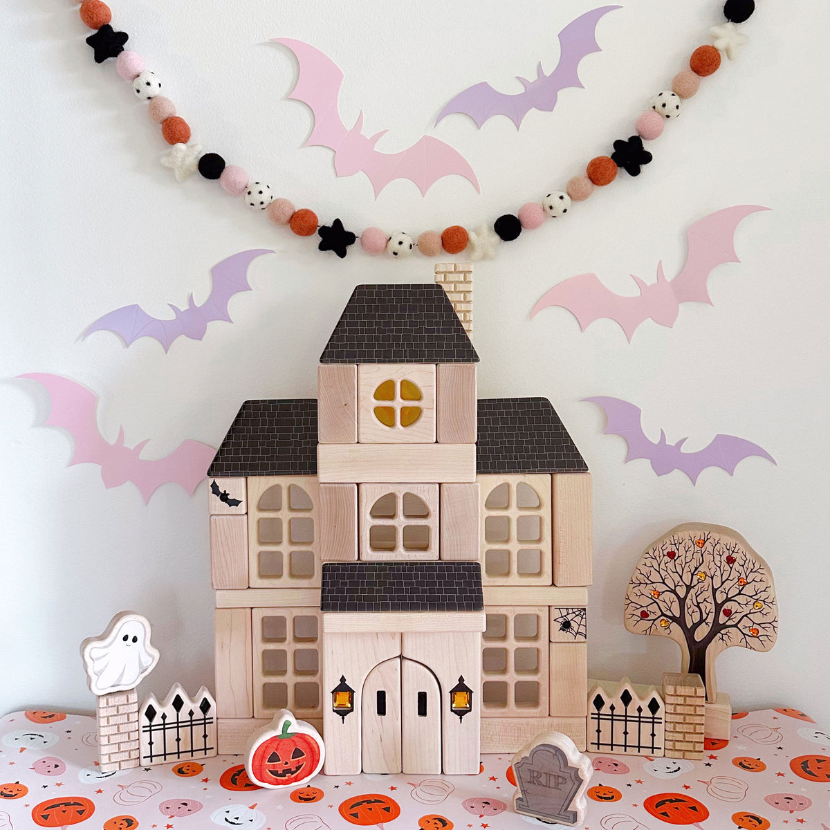 Clearance - Spooky Halloween 3 pc. Shape Block Set