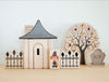 LIMITED! Spooky Fence 4 pc. Block Set