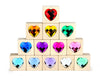 LIMITED! Choose-your-own Large Heart Gem Blocks