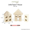 28 pc. Little Town Blocks Complete Set