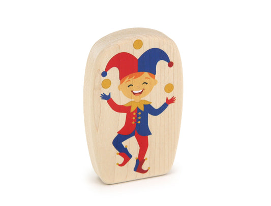 Jester - 3.75" Double-sided 1:24 Scale Maple Figure