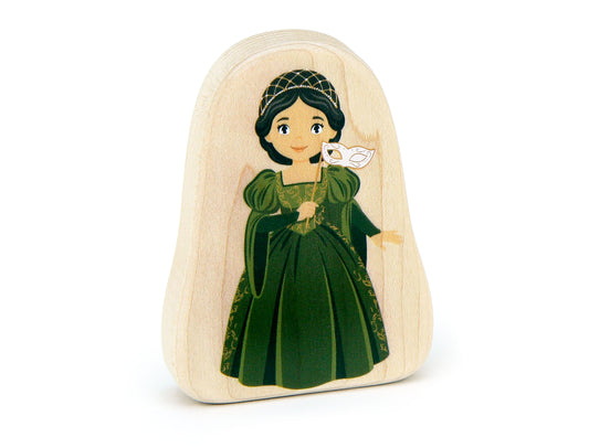 Juliet - 3.25" Double-sided 1:24 Scale Maple Figure