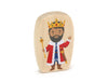 King - 3.75" Double-sided 1:24 Scale Maple Figure