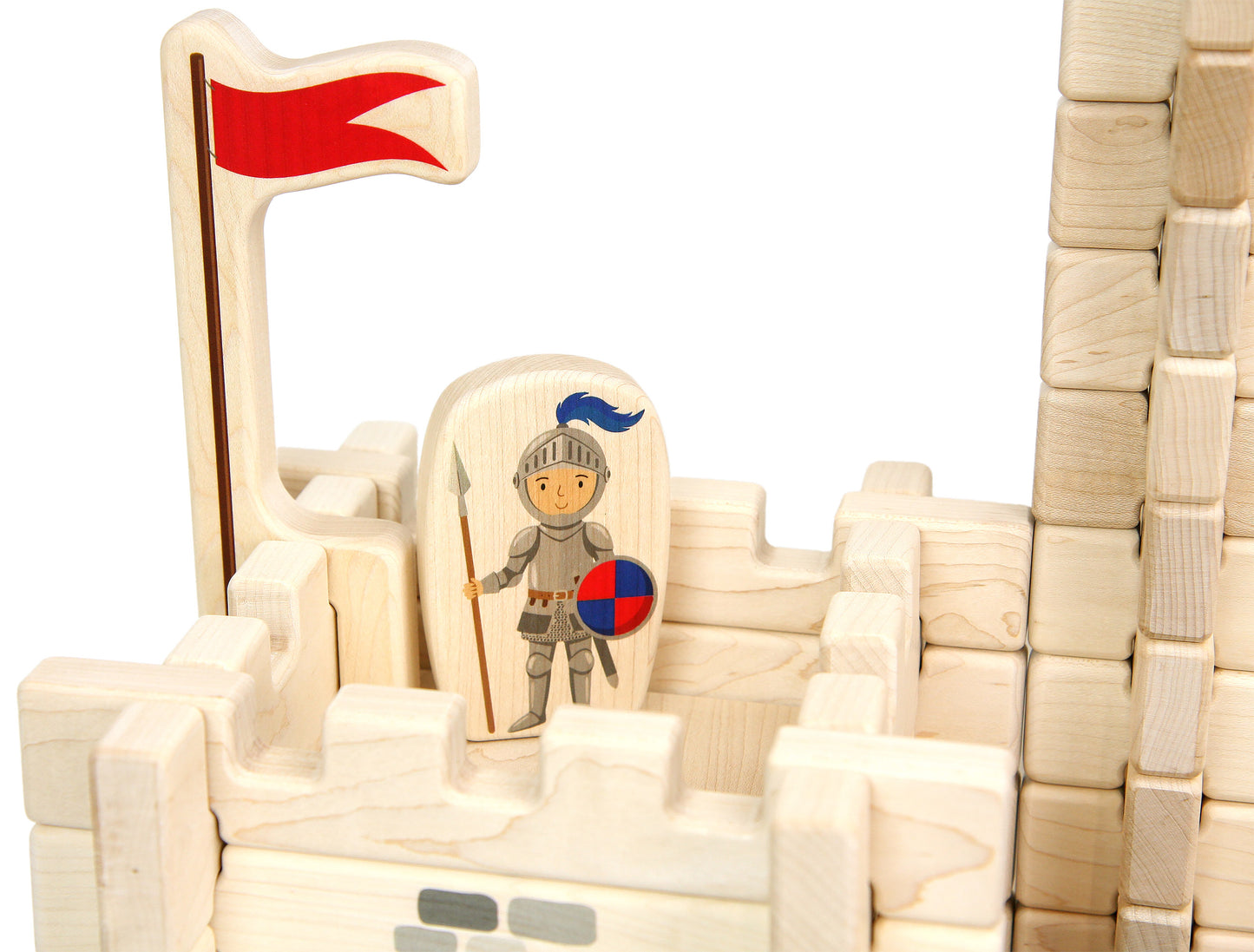 Knight - 3.75" Double-sided 1:24 Scale Maple Figure