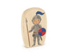 Knight - 3.75" Double-sided 1:24 Scale Maple Figure