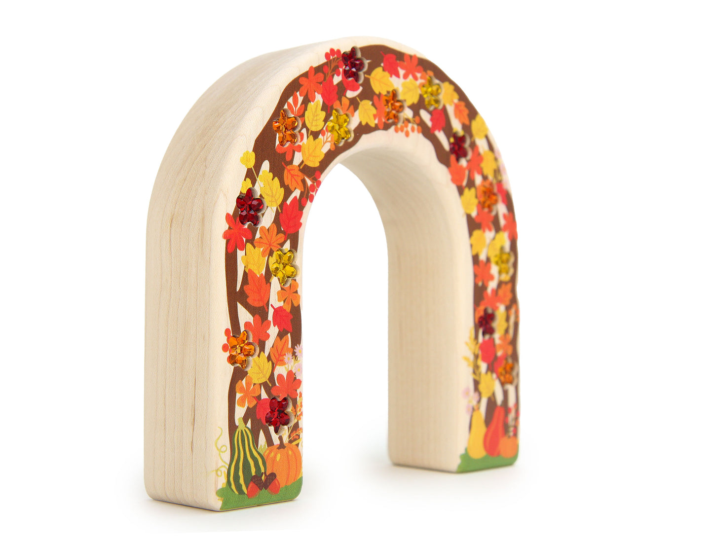 LIMITED! Autumn Leaf Faerie Archway Maple Building Block