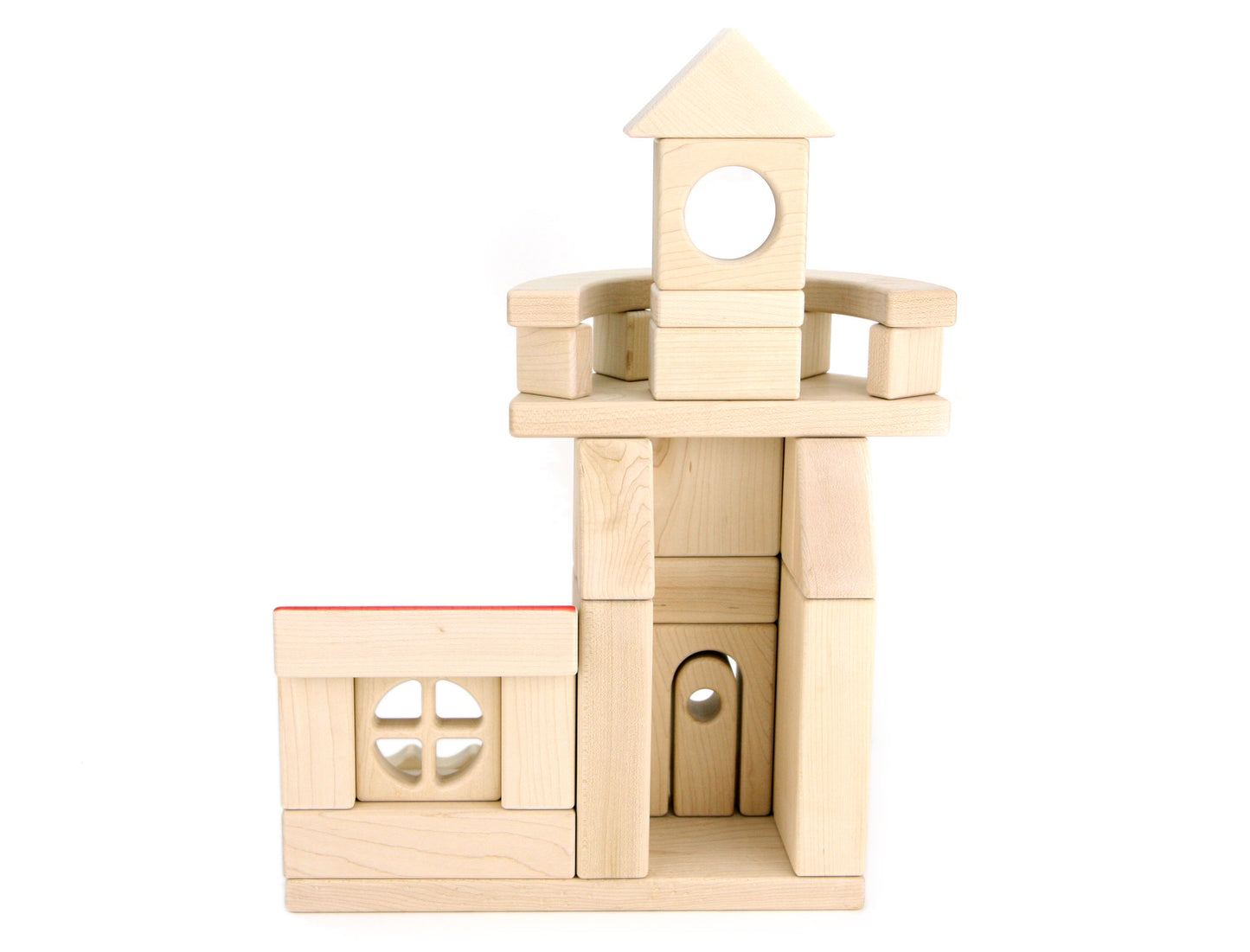 LIMITED! Summer Lighthouse 33 pc. Maple Building Block Set