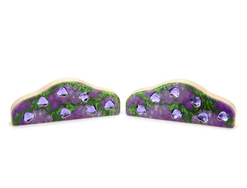 LIMITED! Lilac Bush 2 pc. Gem Block Set