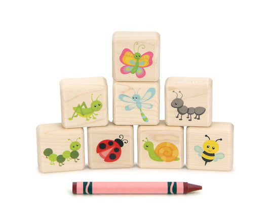 Little Bugs 8 pc. Building Block Set