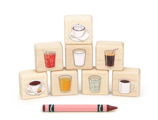 Little Drinks 8 pc. Building Block Set