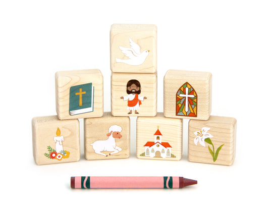 Little Easter 8 pc. Building Block Set