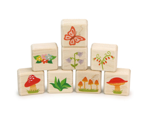 Little Faerie Garden 8 pc. Building Block Set
