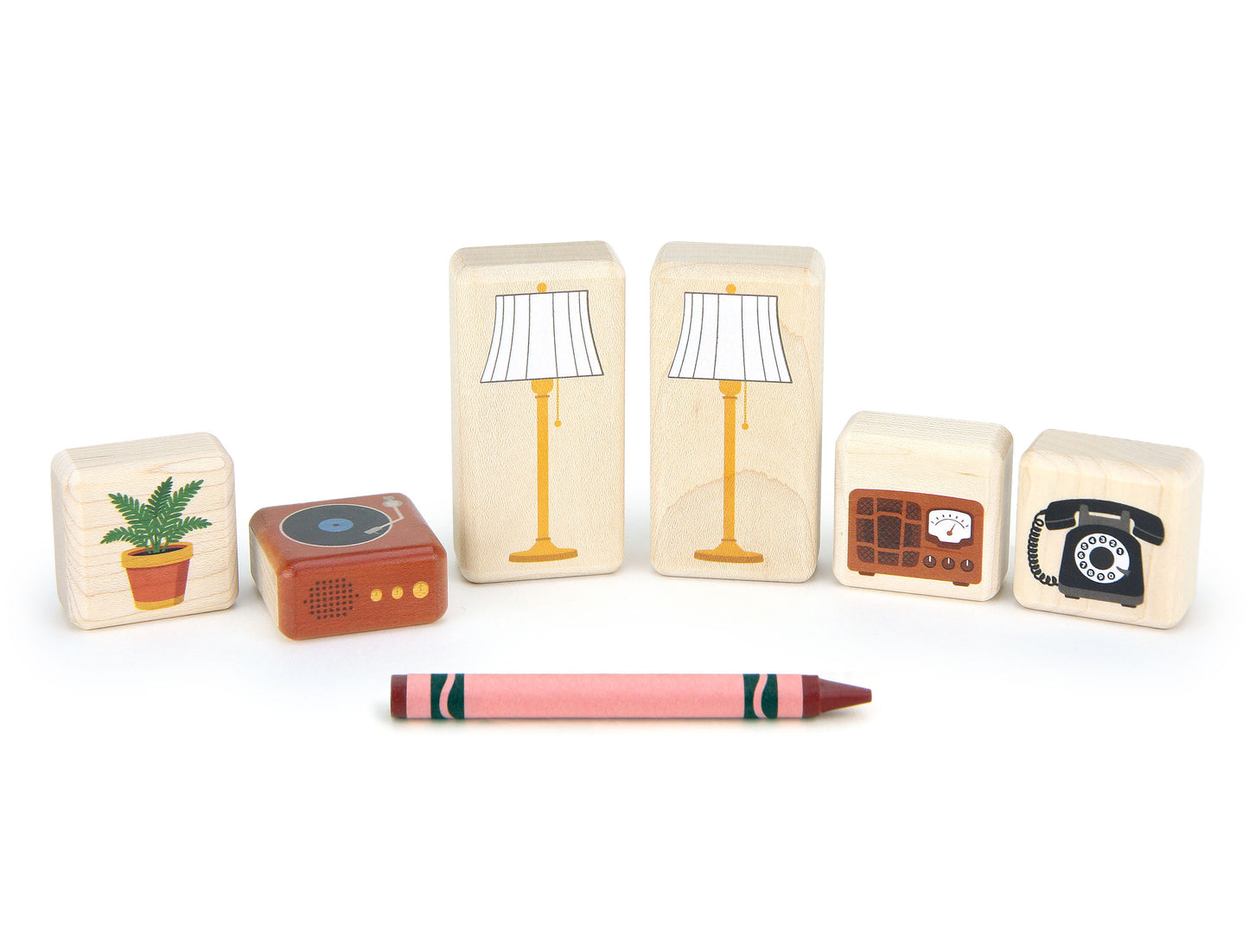 Little Living Room 6 pc. Building Block Set