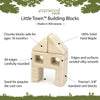 6 pc. Little Town Blocks House Set