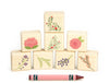 LIMITED! Little Valentine Garden 8 pc. Building Block Set