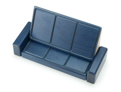 Couch - Navy - 1:12 Scale Furniture Solid Maple Blocks