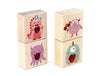 LIMITED! Love Monsters 4 pc. Gem Block Set