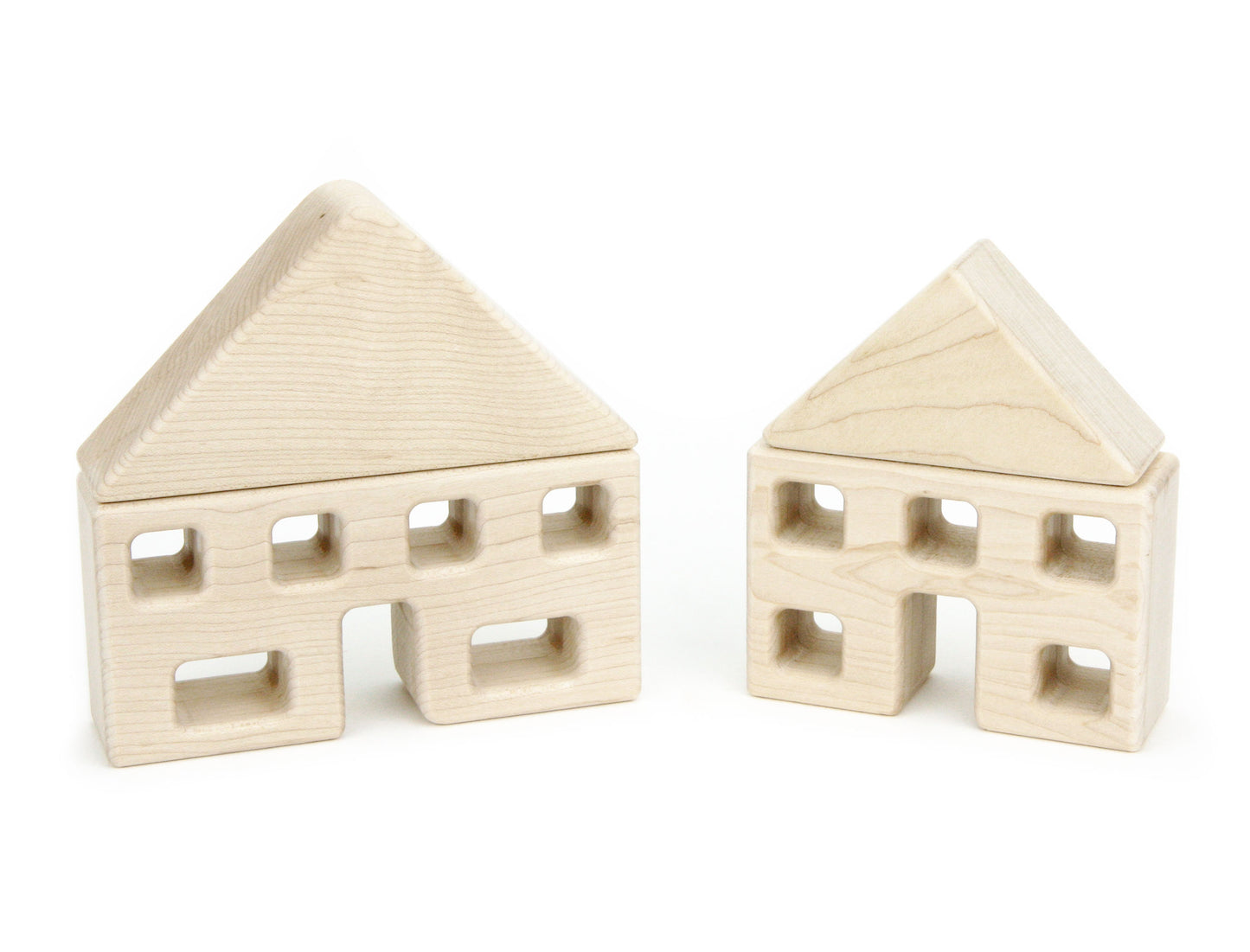 4 pc. Little Town Blocks Main Street Set