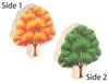 LIMITED! Double-Sided Autumn Maple Tree Building Block