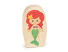 LIMITED! Green Mermaid - 3.25" Double-sided 1:24 Scale Maple Figure