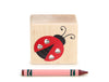 Ladybug Love Bug Message Block