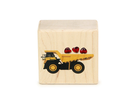 Dump Truck Valentine Machine Message Block