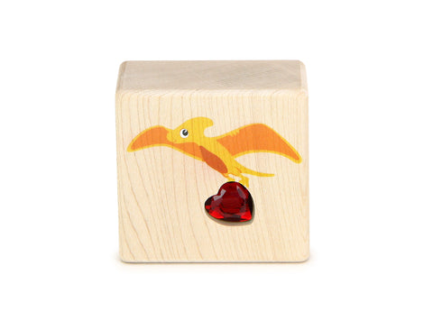 "Pterry" the Love-a-saurus Message Block