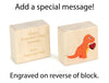 "Rex" the Love-a-saurus Message Block