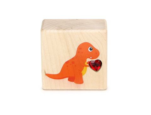 "Rex" the Love-a-saurus Message Block