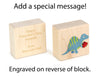 "Spiny" the Love-a-saurus Message Block