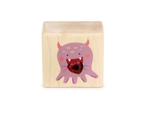 "Hinkley" the Love Monster Message Block