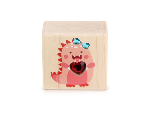 "Rosie" the Love Monster Message Block