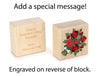 Rose Bouquet Message Block