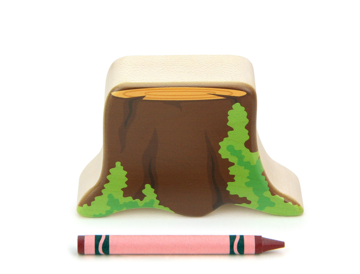 Mossy Stump Maple Building Block