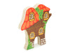 Mushroom Faerie House Building Block Set