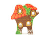 Mushroom Faerie House Building Block Set