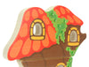 Mushroom Faerie House Building Block Set